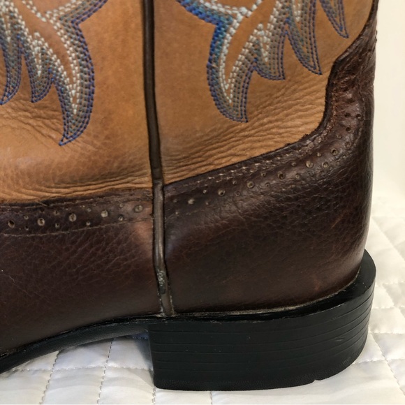 Ariat Heritage Stockman Barrel Brown Boot. Size 11.5D main image 13